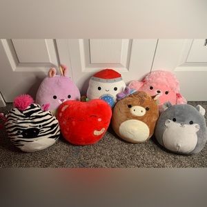 7 Squishmallows Bundle (7.5”-8”)